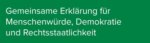 Gemeinsame Erklärung für Menschenwürde, Demokratie und Rechtsstaatlichkeit